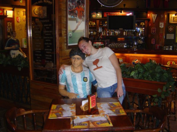Diego Maradona and me!