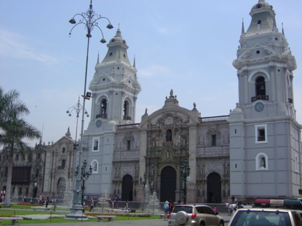The Church on the main plaza