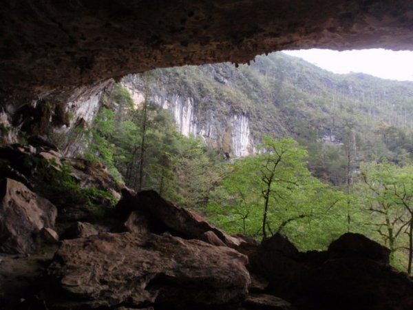 cavern in the montain