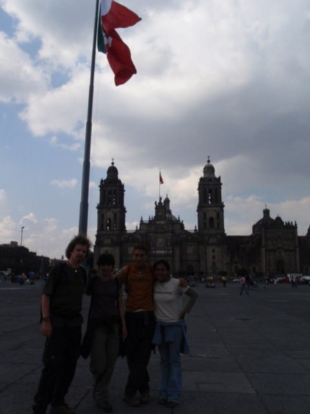 Zocalo of Mexico City