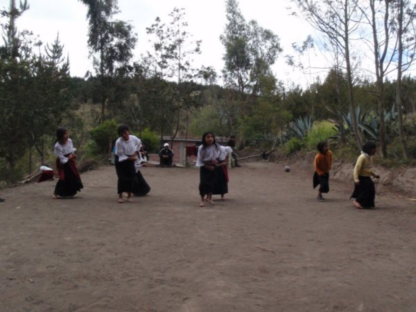 Typical danse of Salasaca