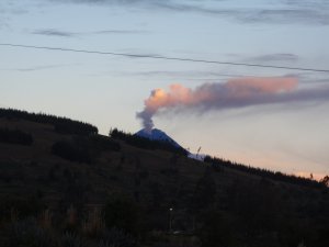 The eruption of the Tungurahua 