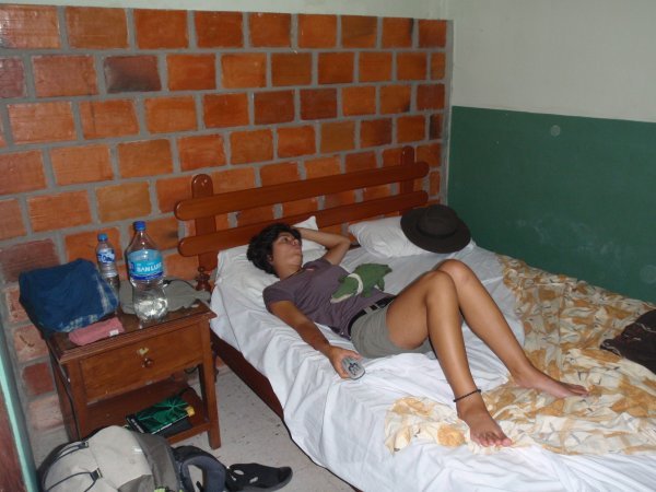 resting in Tarapoto