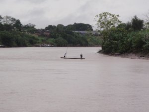 fishing in the Amazon