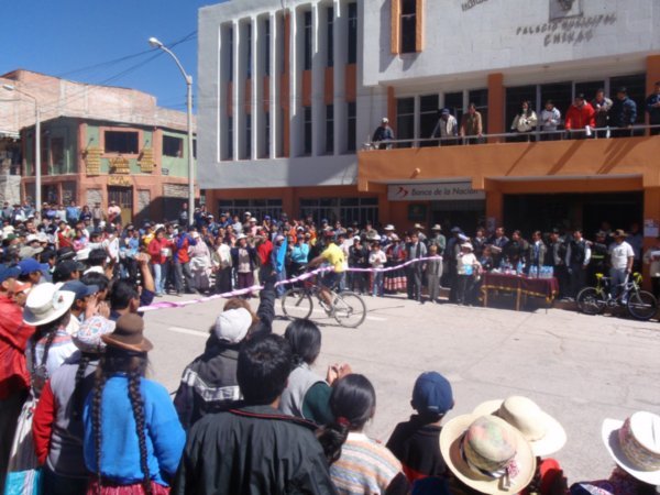 the winner of the Colca bicycle race