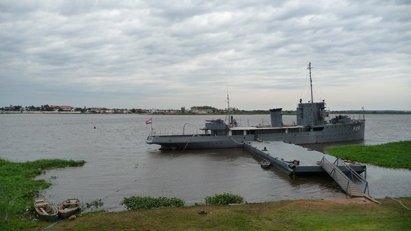 Paraguay only battle ship