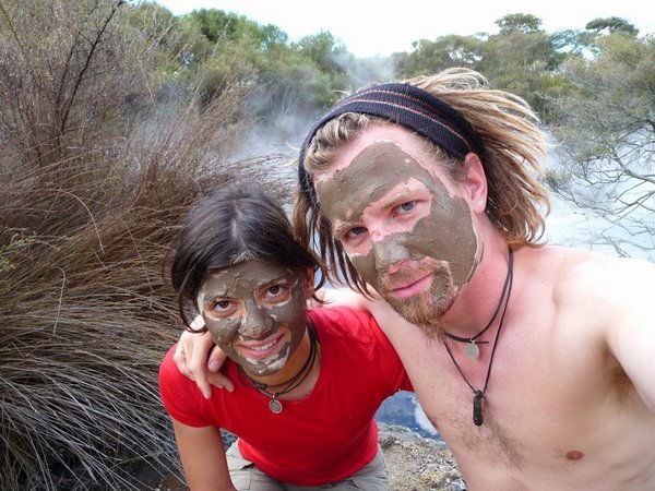 time for a volcanic mud mask