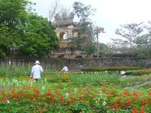 garden inside the imperial palace