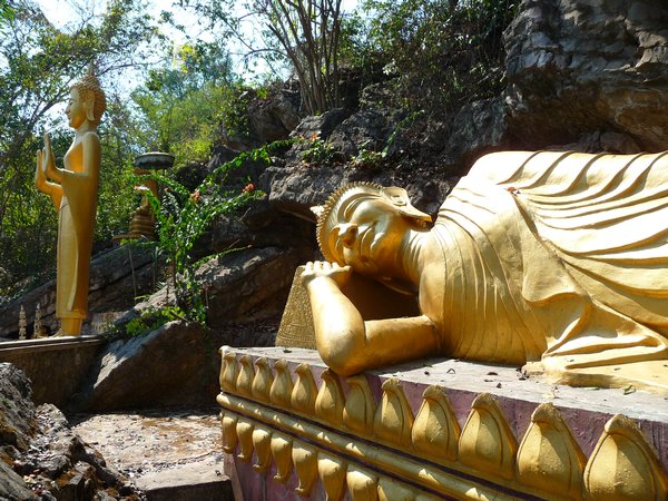 The sleepy Buddha