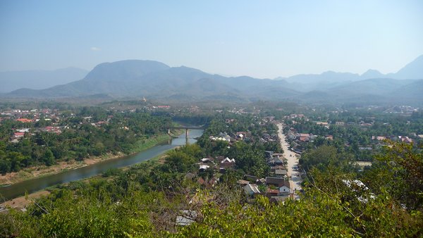 Luang Prabang from above