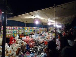 pick-balloon on the fancy fair