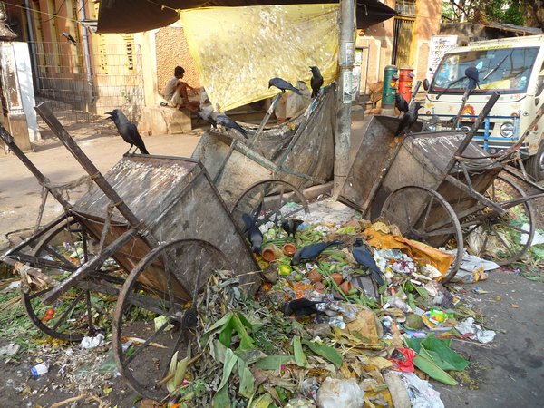 Kolkata does not have the best garbage system