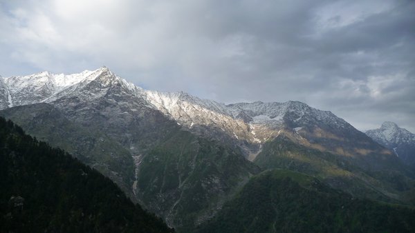 mountain view from triund