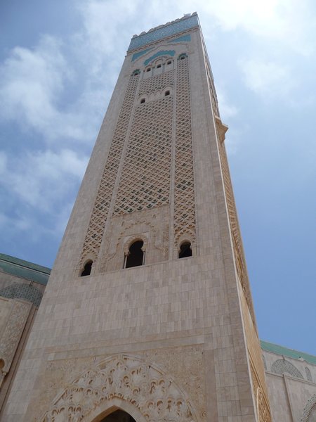 the minaret...210 meters high