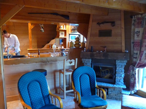 a beautiful chalet in the montain