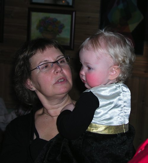 A Grandma (my Aunt) and her Granddaughter