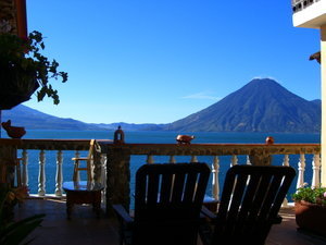 Lake Atitlan from Casa Del Mundo