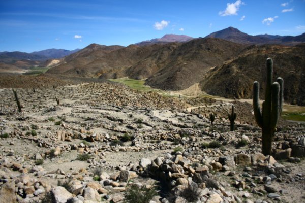 Pre Inca sites in Humahuaca, Argentina