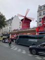 Moulin Rouge with tour buses