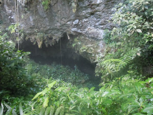 Entrance to the Mayan underground