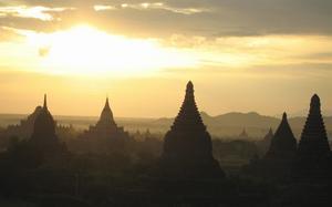 Bagan at sunrise