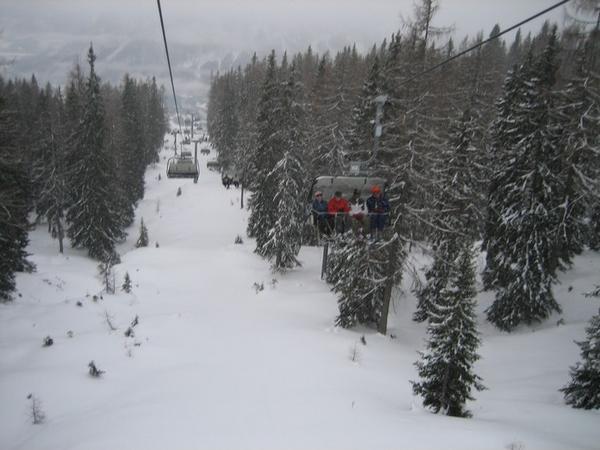 Ski-lift at Tauplitz