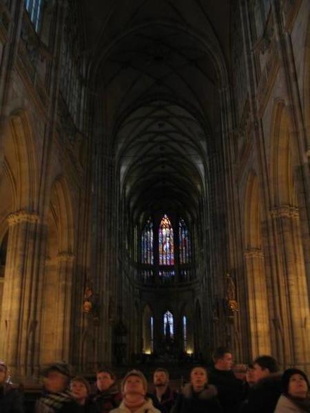 St Vitus', the cathedral in the castle