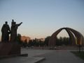 The World War II monument on Victory Square (Bishkek)