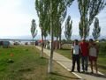 Azamat, Suyun & Sultash, as we left Pristan beach