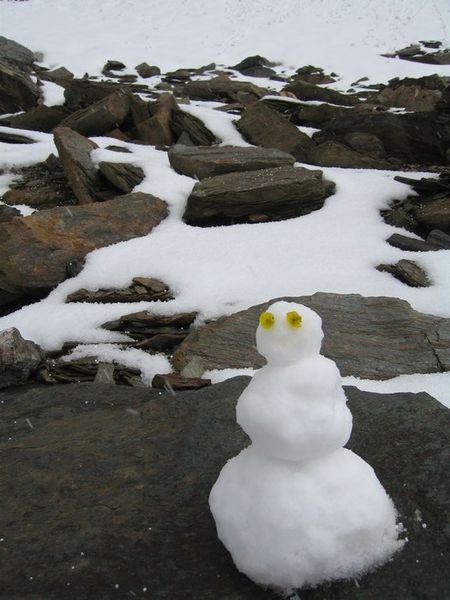And here's your snowman, Aning, as promised! =)