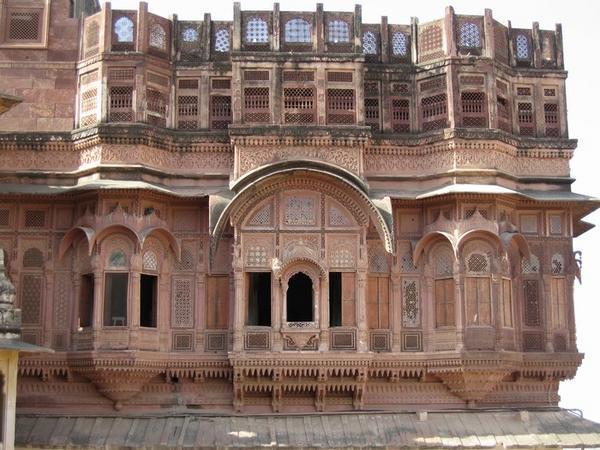 One of Meherangarh's many beautiful palaces