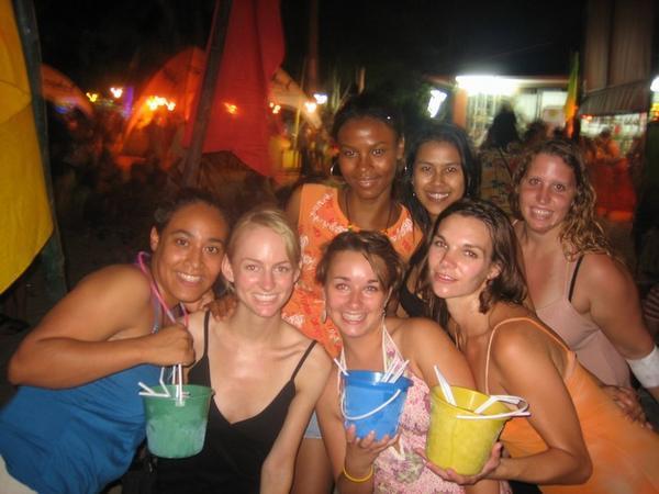 The ladies, Full Moon Party