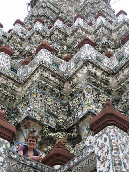 Mum at Wat Arun