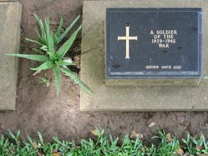 Grave of an unknown soldier