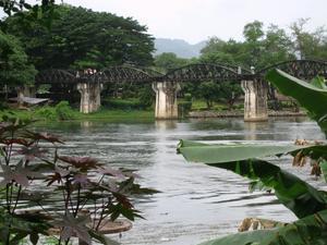 The new Bridge over the River Kwai