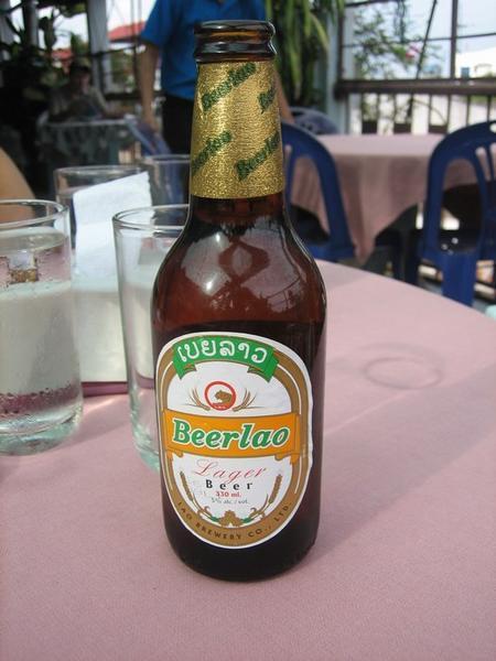 Beer Lao, generally acknowledged as the best beer in SE Asia