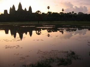 Angkor Wat, just before sunrise