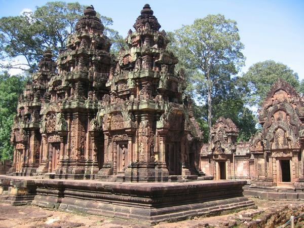 'Banteay Srei' means 'Citadel of the Women' or 'Citadel of Beauty'
