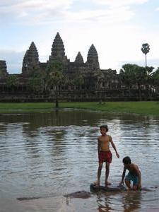 I went back for one last look at Angkor Wat on my last afternoon
