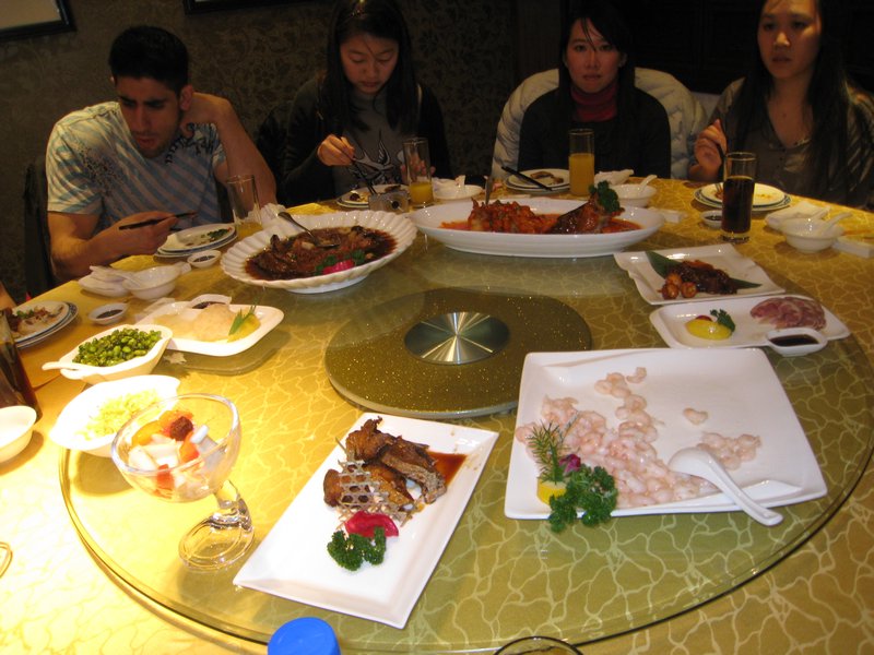 Dinner at Yuyuan Gardens