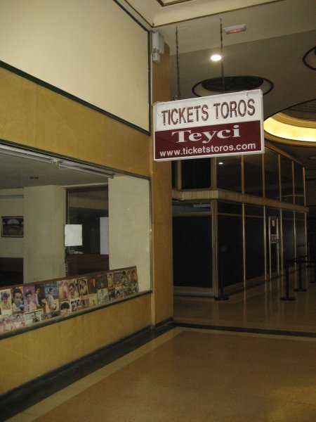 Where you buy your bullfighting tickets, obviously.