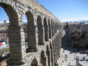 Aqueducts from up high