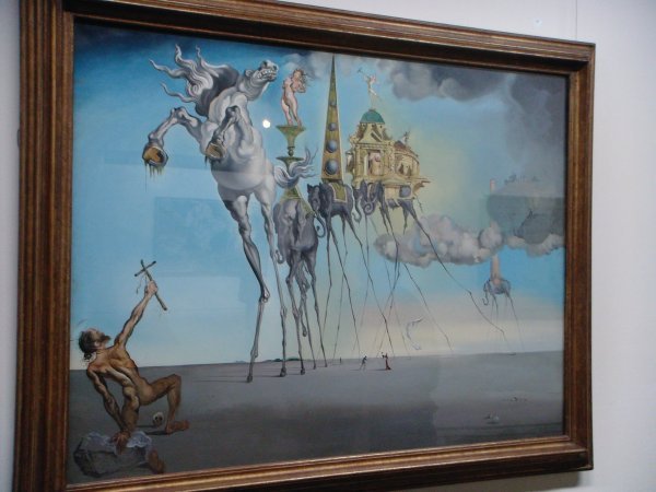 Salvador Dali's "The Temptation of St. Anthony"