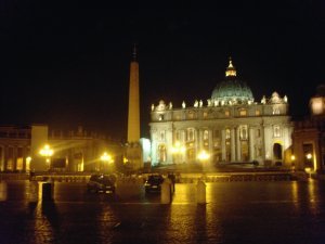 Vatican City at Night