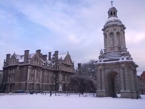 Snow covered Trinity