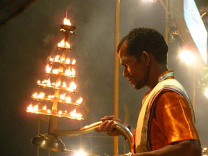 Puja ceremony in Varansi