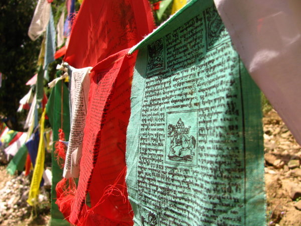 Prayer flags in Dharamsala