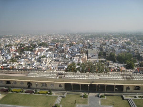 Vista de la ciudad desde el Palacio
