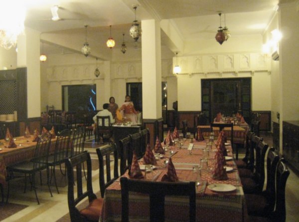 Pratap Palace Hotel. Restaurante