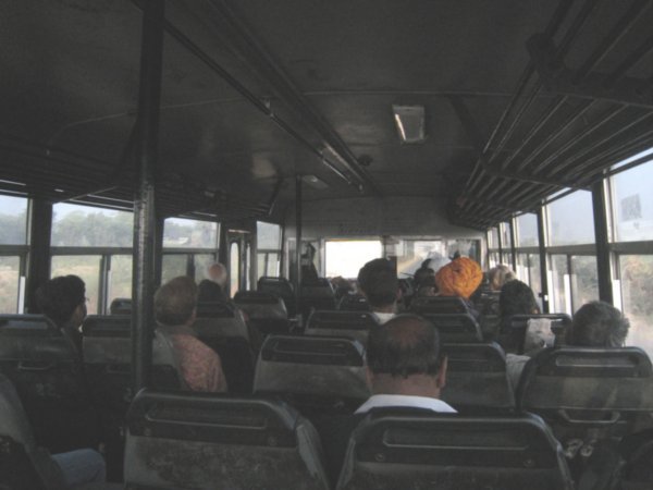 Interior del autobús